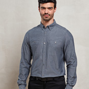 Premier Fairtrade Organic Long Sleeve Chambray Shirt