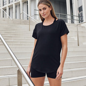 Scoop neck T