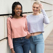 AWDis Ladies Cropped Sweatshirt