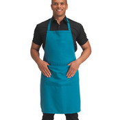 Dennys Polyester Bib Apron with Pocket