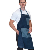 Dennys Heavyweight Denim Pocket Bib Apron