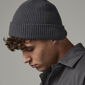 Organic cotton waffle beanie