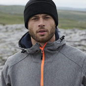 Recycled fleece cuffed beanie