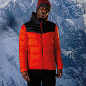 Hot shot hooded baffle jacket