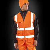 Heavy duty polycotton security vest