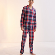 Men's tartan lounge Set