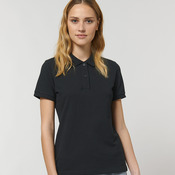 Stella Elliser women's fitted piqué short sleeve polo  (STPW333)