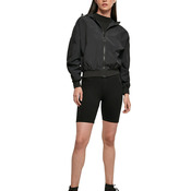Women's crinkle batwing jacket