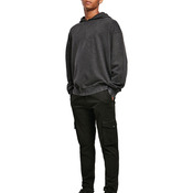 Acid washed oversize hoodie