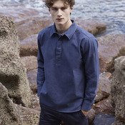 Pullover drill shirt