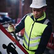 Pro hi-vis thermal bodywarmer