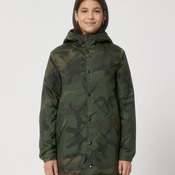 Unisex padded parka AOP jacket (STJU946)