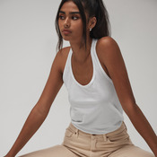 Bella Ladies Jersey Racer Back Tank Top