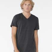 Canvas Unisex Heather CVC V Neck T-Shirt